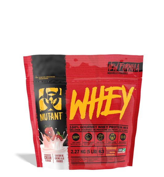 MUTANT    MUTANT® WHEY    Strawberry Cream2.27 kg (5 lbs)