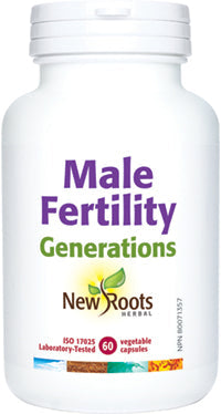 NEW ROOTS    Male Fertility Generations    60 capsules