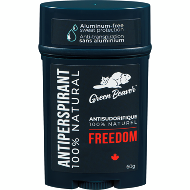 GREEN BEAVER    Antiperspirant Freedom 60g