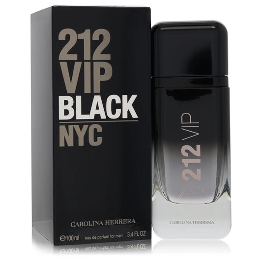212 Vip Black Eau De Parfum Spray By Carolina Herrera 3.4 oz Eau De Parfum Spray