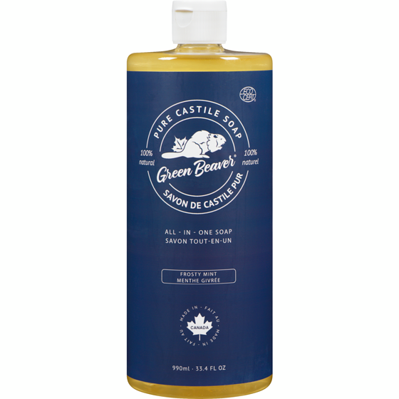 GREEN BEAVER    Org Frosty Mint Liquid Soap 990mL