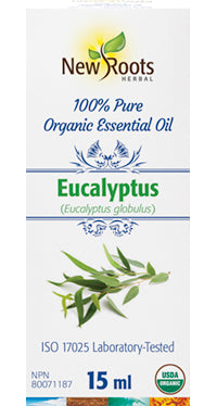 NEW ROOTS    Eucalyptus Essential Oil (Eucalyptus globulus)    15 ml