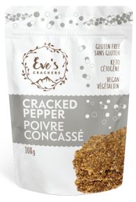 Eve's Crackers   Cracked Pepper  108g