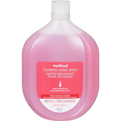 Method   Pink Grpfrt Foam HandWash Refill 828ml