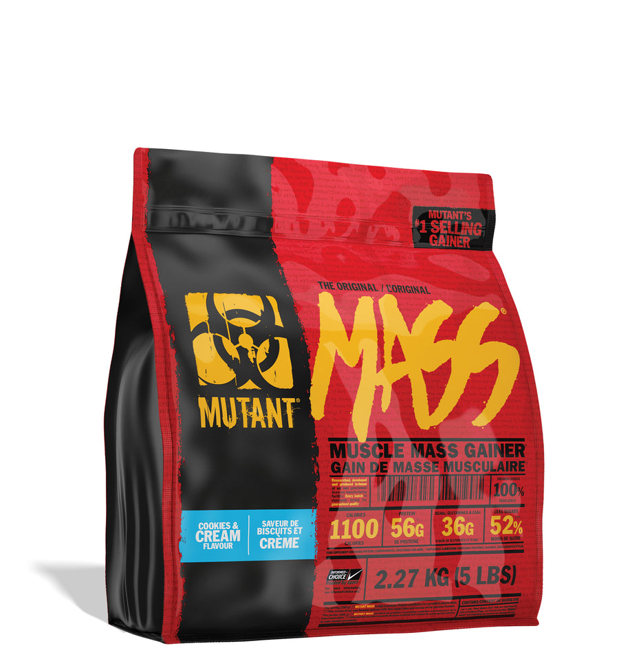 MUTANT    MUTANT® MASS®    Cookies and Cream2.27 kg (5 lbs)