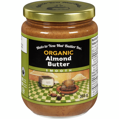 NUTS TO YOU    Org Almond Smooth 365g