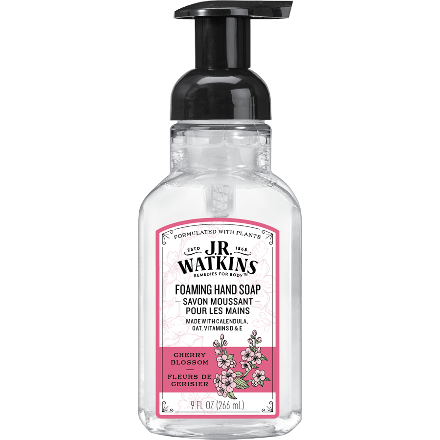 J.R. Watkins   Cherry Blossom Foaming Hand Soap 266ml