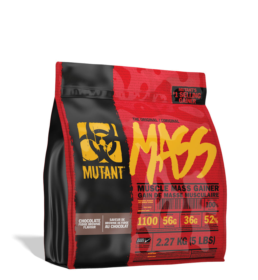 MUTANT    MUTANT® MASS®    Chocolate Fudge Brownie2.27 kg (5 lbs)