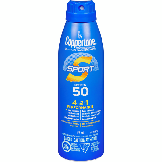 DERMA E    Sun Care Reef Safe    DERMA E    Sun Care Reef Safe    Sport Sunscreen Spray SPF50 177mL