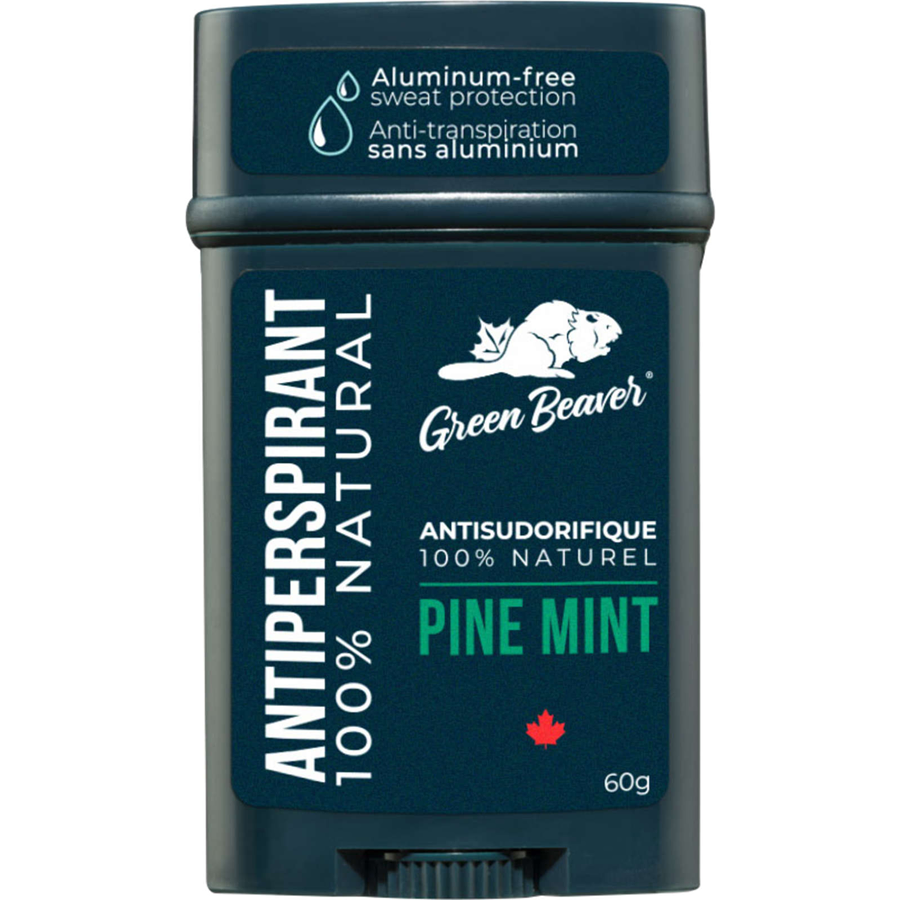 GREEN BEAVER    Antiperspirant Pine Mint 60g