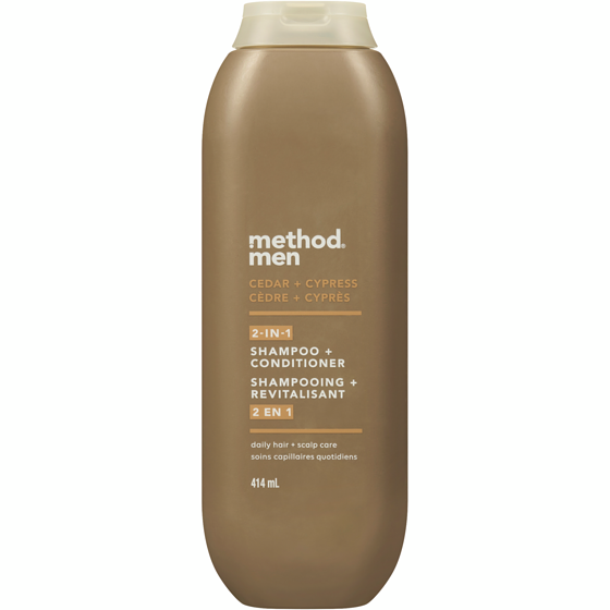 Method   Mens Shampoo 2in1 Ced + Cyp 414ml