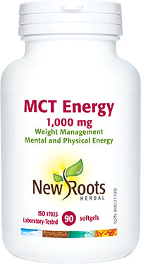 NEW ROOTS    MCT Energy 1,000 mg    90 softgels