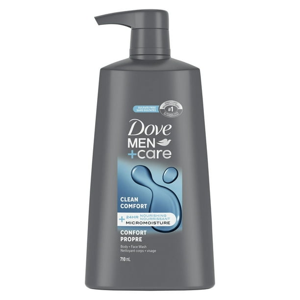 DOVE MEN BODY WASH CLEAN COMFORT PUMP 710ML