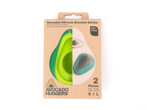 Food Huggers   Set Of 2 - Avocado Huggers 2pc