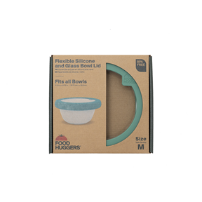 Food Huggers   Bowl Lid - Medium - Gradual Green 1pc