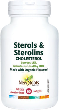 NEW ROOTS    Sterols & Sterolins Cholesterol     60 softgels