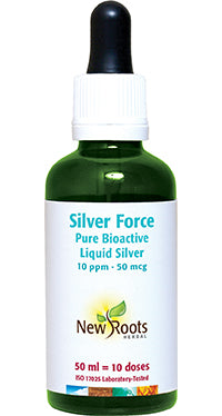NEW ROOTS    Silver Force Pure Bioactive Liquid Silver    50 ml