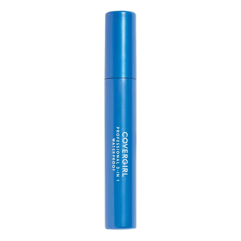 COVER GIRL PROFESSIONAL MASCARA WATERPROOF VRY BLK pack of 3