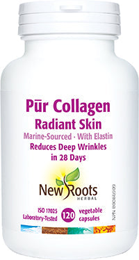 New Roots - Pūr Collagen Radiant Skin · 500 mg ·     120 Capsules