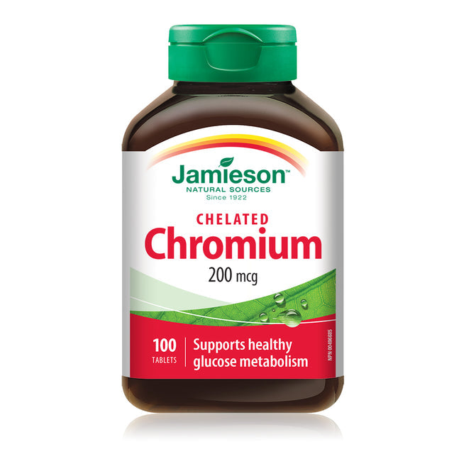 JMS Chromium Chelate 200mcg     100Tablets