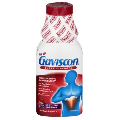 GAVISCON XST LIQ FRUITS 340ML LIQUID