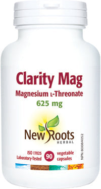 NEW ROOTS    Clarity Mag Magnesium l-Threonate · 625 mg    90 capsules