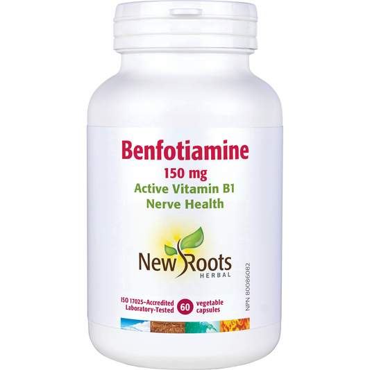 NEW ROOTS    Benfotiamine 150 mg    60 capsules