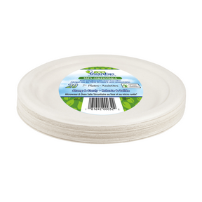 Eco Guardian   Compostable Cutlery   7" Round Compostable Plates20CT