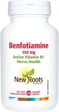 NEW ROOTS    Benfotiamine 150 mg    120 capsules