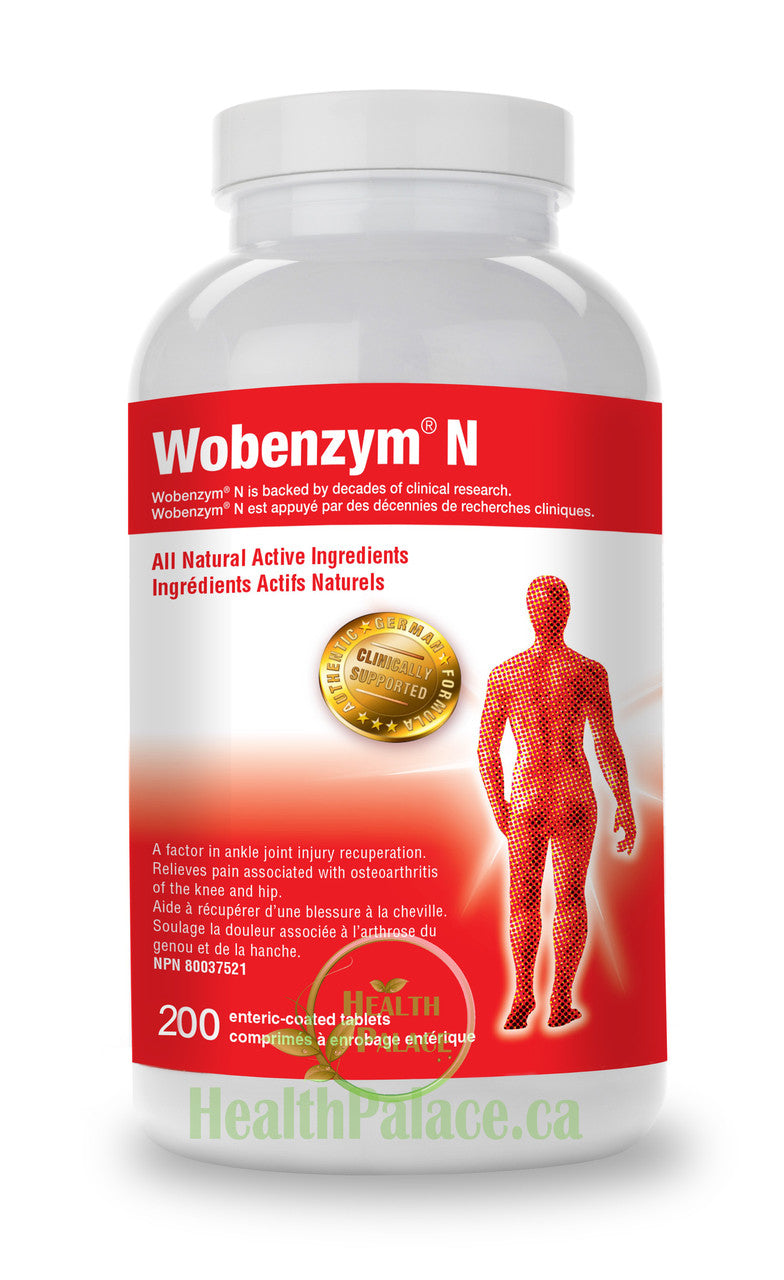 WOBENZYM®     Wobenzym® N     200 tabsÂ