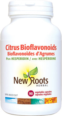 NEW ROOTS    Citrus Bioflavonoids Plus Hesperidin and Quercetin    90 capsules