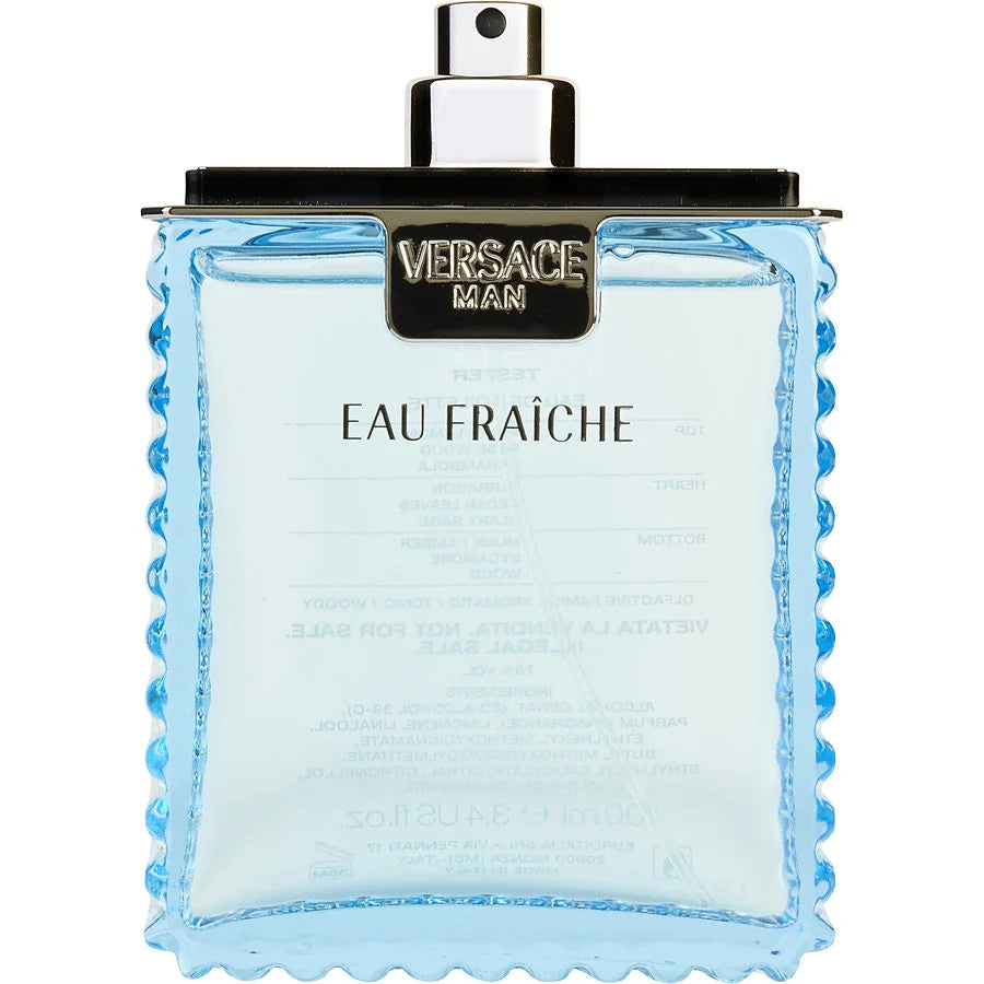 Versace Man Mini Eau Fraiche Spray(Tester) By Versace 0.3 oz Mini Eau Fraiche Spray
