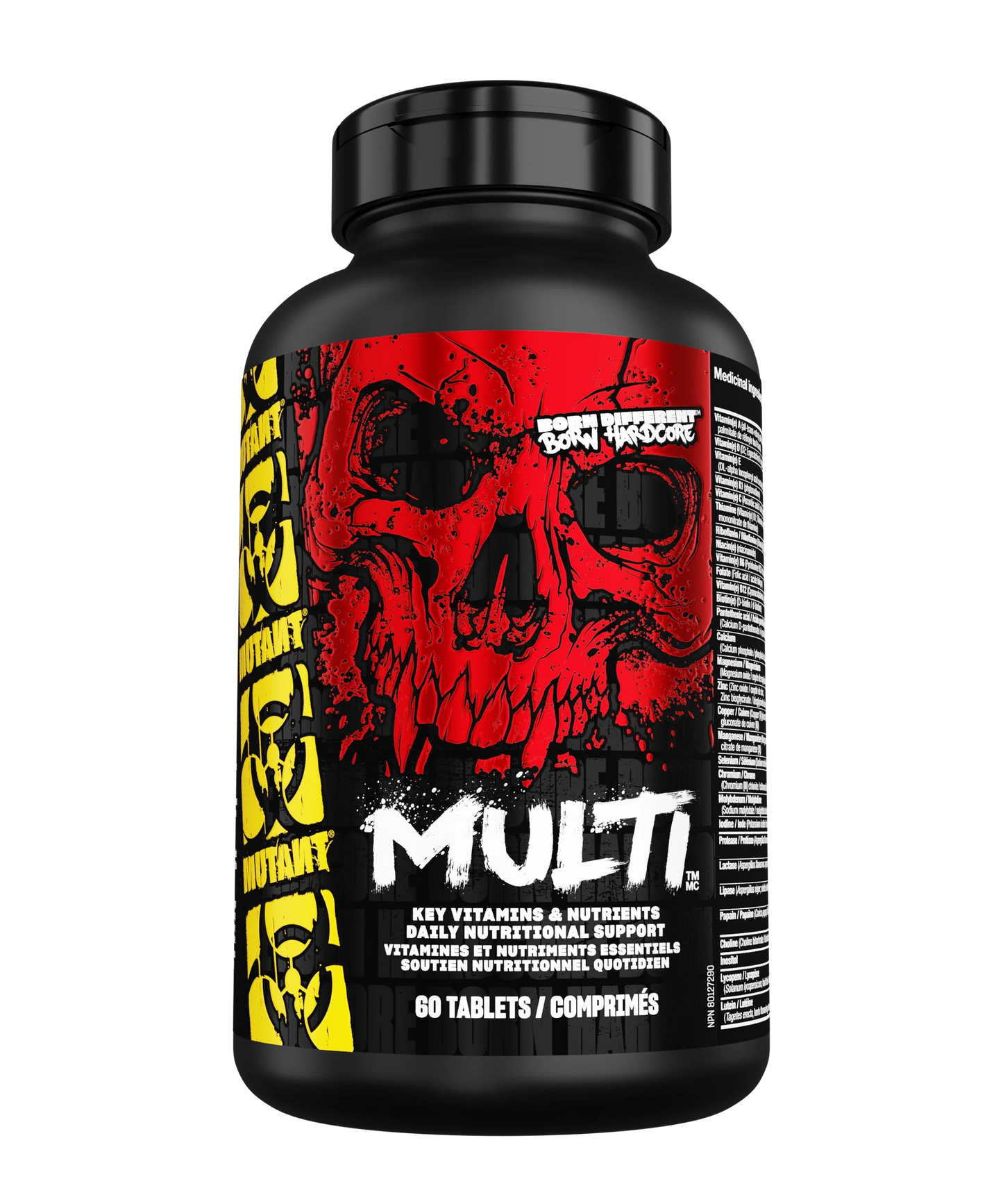 Mutant  MUTANT® MULTI (Core Series)  High Potency - 75 Nutrients - Broad Spectrum  60 Tablets