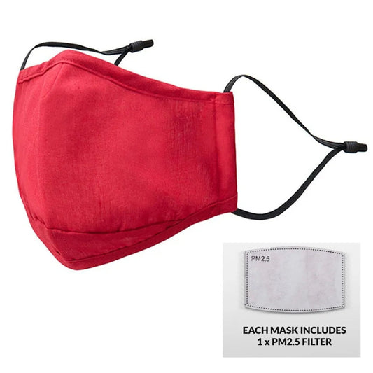 BRAVE FACE MASK    RED