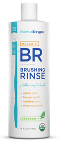 Essential Oxygen   Step 1 Org BrushingRinse Peppermint 473ml