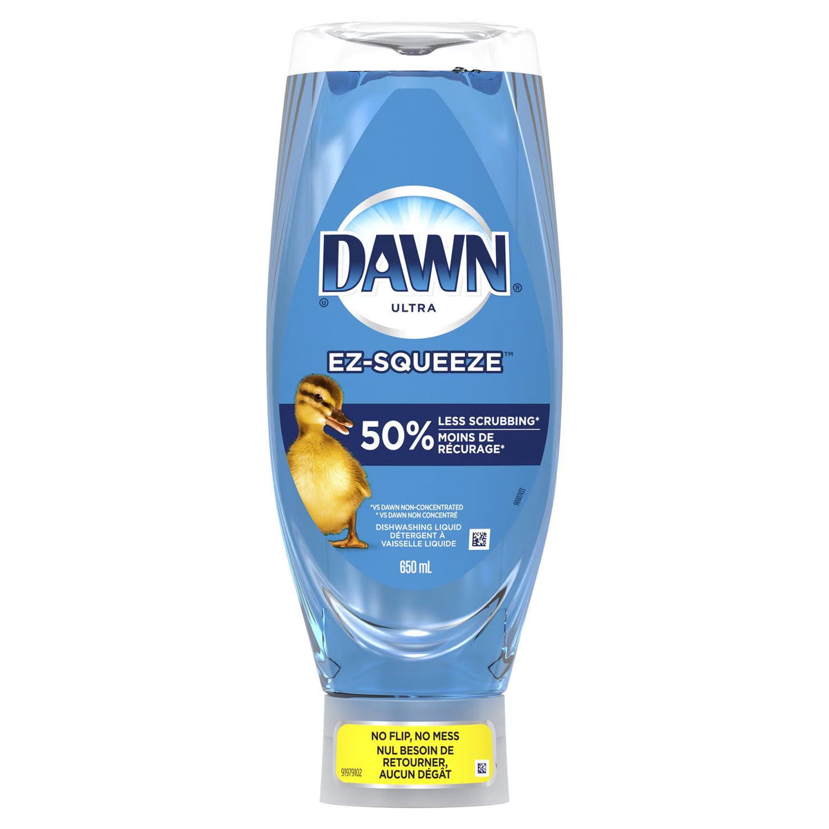 DAWN ULTRA ORIGINAL EZ SQUEEZE 650ML pack of 8