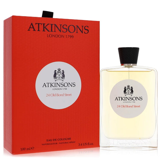 24 Old Bond Street Eau De Cologne Spray By Atkinsons 3.3 oz Eau De Cologne Spray