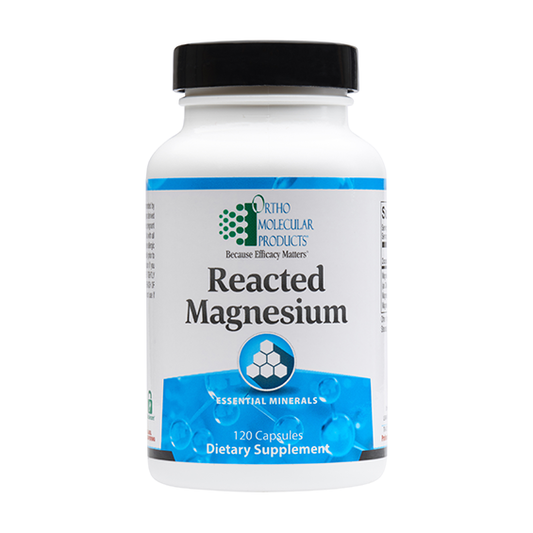 Ortho Molecular   Reacted Magnesium Capsules   120 CT