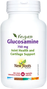 NEW ROOTS    Vegan Glucosamine 750 mg    60 capsules