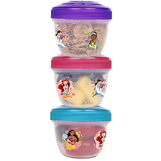 PRINCESS SNACK CONTAINERS 3PC pack of 8