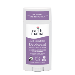 Earth Mama Organics   Calming Lavender Deodorant 75g