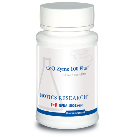 BIOTICS - CoQ-Zyme   100 PLUS -  60 Capsules
