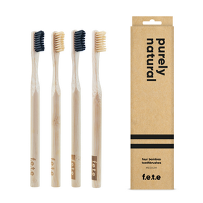 f.e.t.e.   Toothbrush Multipack Purely Natural 4pk