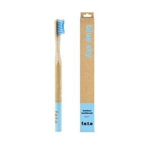 f.e.t.e.   Bamboo Toothbrush Blue Sky Soft 1ct