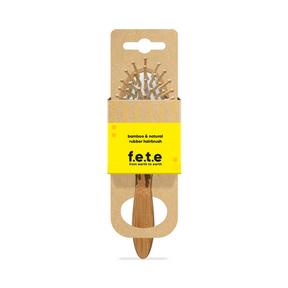 f.e.t.e.   Round Small Bamboo Brush 1ct