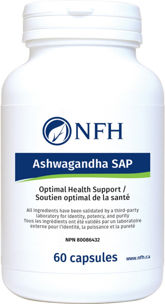 Ashwagandha SAP (500 mg ashwagandha root extract/capsule) 60 capsules -