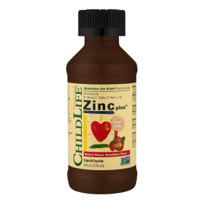 CHILDLIFE     Oral Drops, Zinc Plus (gluten free/NGM)    118ml