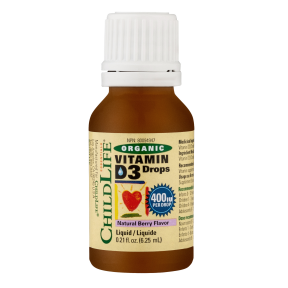 CHILDLIFE ORAL DROPS    Vitamin D3 Drops, Organic (NGM)    6.25ml