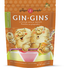GINGER PEOPLE -    Gin-Gins Ginger Spice Drops     100g