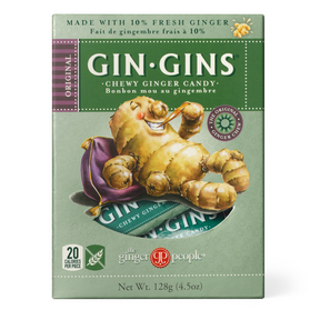 HE GINGER PEOPLE Gin Gins Original Chewy Ginger 128G